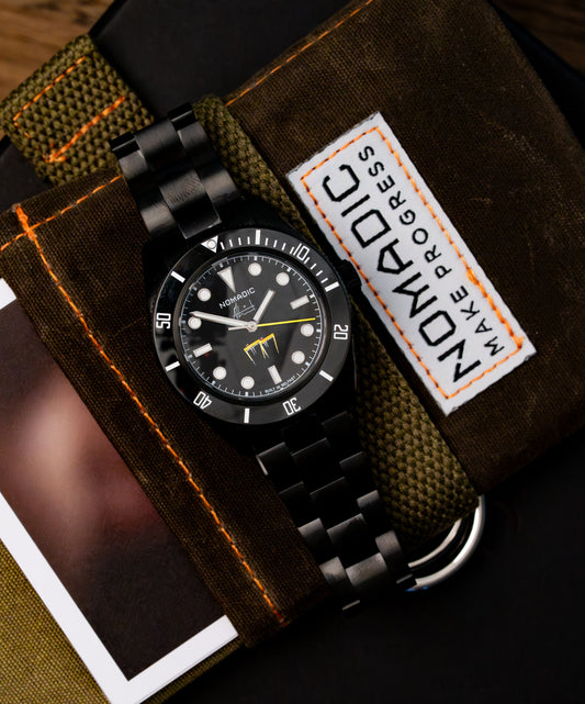 Nomadic x AJ Laird - No Place Like Home - Limited Edition Dive Watch (40mm)